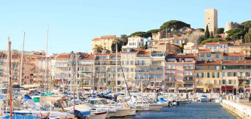 Cannes Plage 2Mn/45M2/Vue Mer/Inernet/Clim/Parking Prive Buitenkant foto