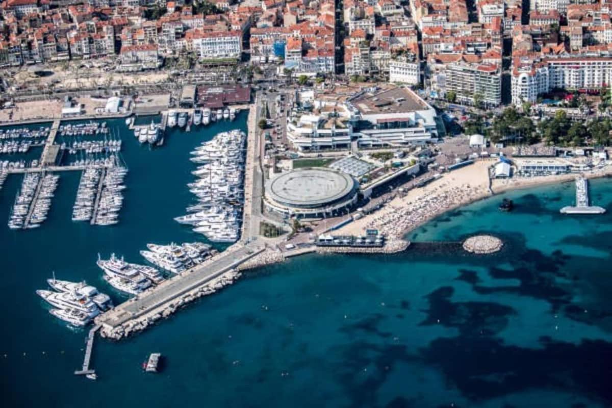 Cannes Plage 2Mn/45M2/Vue Mer/Inernet/Clim/Parking Prive Buitenkant foto