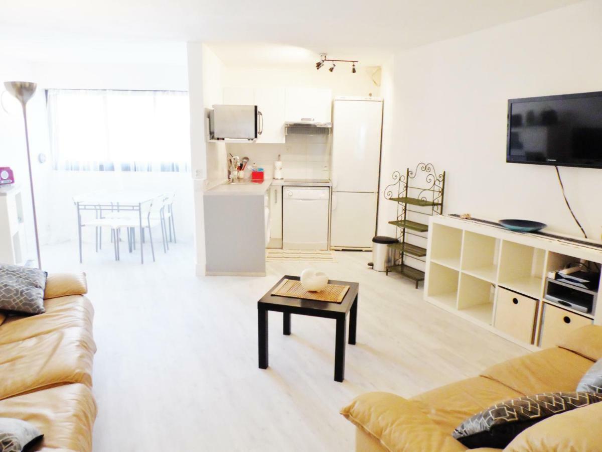 Cannes Plage 2Mn/45M2/Vue Mer/Inernet/Clim/Parking Prive Buitenkant foto