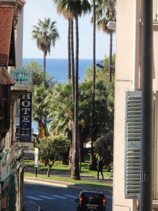 Cannes Plage 2Mn/45M2/Vue Mer/Inernet/Clim/Parking Prive Buitenkant foto